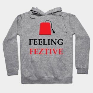 Feeling Feztive Doctor Who Christmas Hoodie